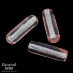 14mm Transparent Rose Tube Bead-General Bead
