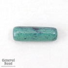 14mm Mottled Turquoise Tube Bead-General Bead