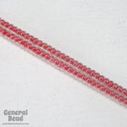 11/0 Light Red Lined Crystal Japanese Seed Bead-General Bead