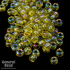 11/0 Transparent Yellow AB Japanese Seed Bead-General Bead