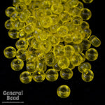11/0 Transparent Lemon Yellow Japanese Seed Bead-General Bead