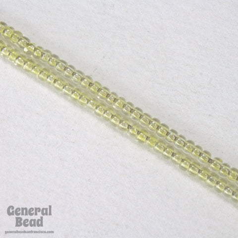 11/0 Light Yellow Lined Crystal Japanese Seed Bead-General Bead