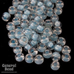 11/0 Light Aqua Lined Crystal Japanese Seed Bead-General Bead