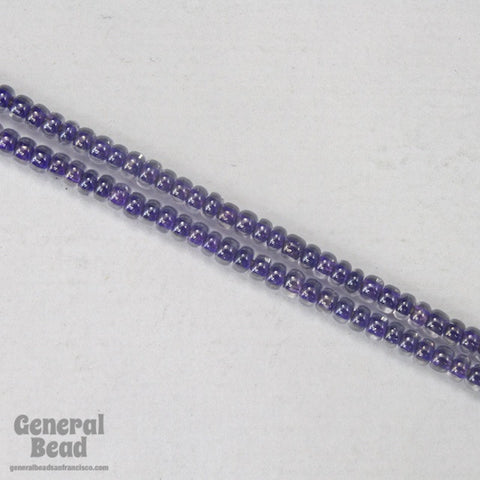 11/0 Violet Lined Crystal Japanese Seed Bead-General Bead