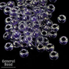11/0 Violet Lined Crystal Japanese Seed Bead-General Bead