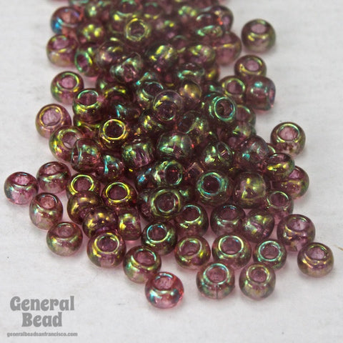 11/0 Gold Luster Rust/Olive Japanese Seed Bead-General Bead