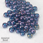 11/0 Gold Luster Aqua/Amethyst Japanese Seed Bead-General Bead