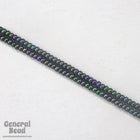 11/0 Metallic Grey Green/Purple Iris Japanese Seed Bead-General Bead