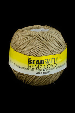 1mm Natural Hemp Cord #HEMP003-General Bead