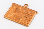 15mm x 12mm Copper Mantle and Stockings Charm (2 Pcs) #HOLO011-General Bead