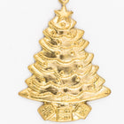 37mm x 28mm Raw Brass Elegant Tree Charm #HOLO013-General Bead