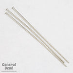 2 Inch Sterling Silver 20 Gauge Head Pin #BSB014-General Bead