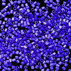 15/0 Opaque Dark Blue Hex Seed Bead-General Bead