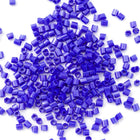15/0 Opaque Dark Blue Hex Seed Bead-General Bead