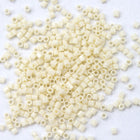 15/0 Opaque Oatmeal Hex Seed Bead-General Bead