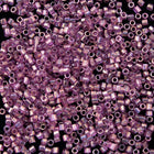 15/0 Gold Luster Mauve Hex Seed Bead-General Bead