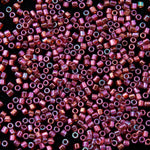 15/0 Gold Luster Ruby Hex Seed Bead-General Bead