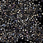 15/0 Metallic Brown Iris Hex Seed Bead-General Bead
