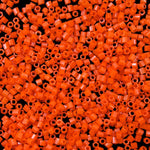 15/0 Opaque Orange Hex Seed Bead-General Bead