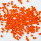 15/0 Opaque Orange Hex Seed Bead-General Bead