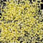 15/0 Transparent Yellow AB Hex Seed Bead-General Bead