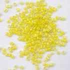 15/0 Transparent Yellow AB Hex Seed Bead-General Bead