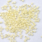 15/0 Cream Lined Opal Crystal Hex Seed Bead-General Bead