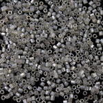 15/0 Ceylon Pearl Grey Hex Seed Bead-General Bead