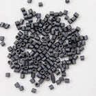 15/0 Matte Gunmetal Hex Seed Bead-General Bead