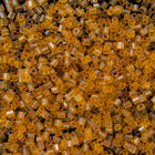 15/0 Transparent Goldenrod Hex Seed Bead-General Bead
