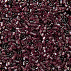 15/0 Transparent Dark Amethyst Hex Seed Bead-General Bead