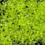 15/0 Transparent Chartreuse Hex Seed Bead-General Bead