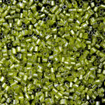 15/0 Silver Lined Chartreuse Seed Bead-General Bead