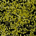 15/0 Silver Lined Citrine Yellow Hex Seed Bead-General Bead