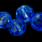 14mm Capri Round Glass Windowpane Bead #IGG006-General Bead