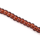 3/0 Transparent Dark Topaz Seed Bead-General Bead