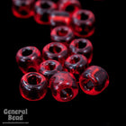 6/0 Transparent Ruby Japanese Seed Bead-General Bead