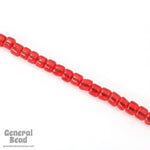 6/0 Transparent Ruby Japanese Seed Bead-General Bead