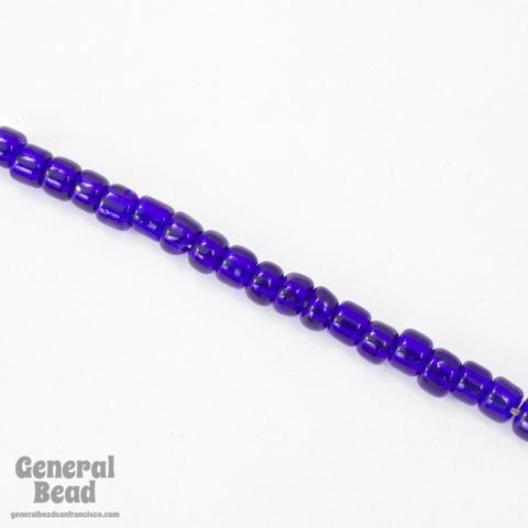 6/0 Transparent Cobalt Japanese Seed Bead-General Bead