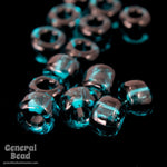 6/0 Transparent Teal Japanese Seed Bead-General Bead