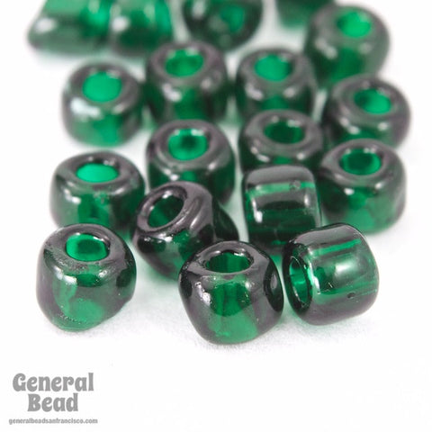 6/0 Transparent Emerald Japanese Seed Bead-General Bead