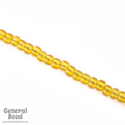 6/0 Transparent Topaz Japanese Seed Bead-General Bead