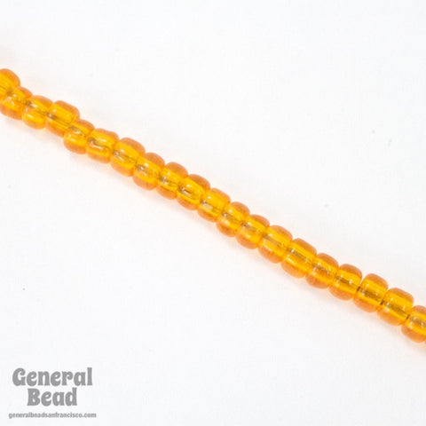 6/0 Transparent Orange Japanese Seed Bead-General Bead