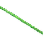 8/0 Transparent Emerald Hex Seed Bead (40 gm) #JAG003-General Bead