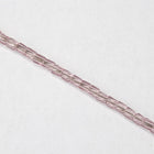 10/0 Transparent Dark Mauve Twist Hex Seed Bead-General Bead