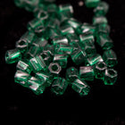 10/0 Transparent Emerald Twist Hex Seed Bead-General Bead