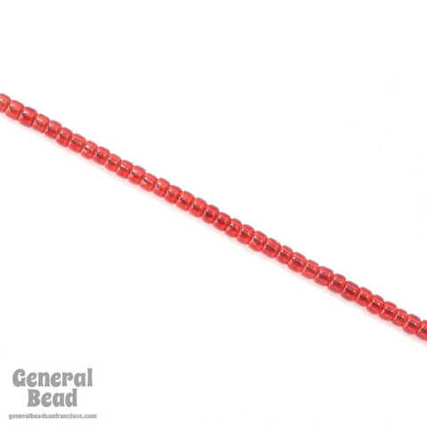 11/0 Transparent Ruby Japanese Seed Bead-General Bead