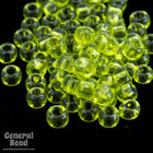 11/0 Transparent Chartreuse Japanese Seed Bead-General Bead