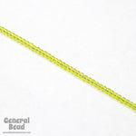 11/0 Transparent Chartreuse Japanese Seed Bead-General Bead