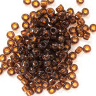 15/0 Transparent Root Beer Japanese Seed Bead-General Bead